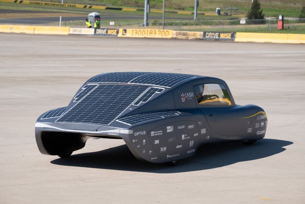 Sunswift 7, Xe điện chạy bằng năng lượng mặt trời