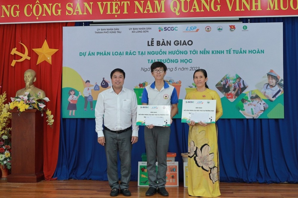  SCGC và LSP bàn giao thành công Mô hình Phân loại Rác thải Tại nguồn 3