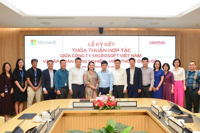 Viettel và Microsoft hợp tác thúc đẩy sức mạnh của Cloud và AI tại Việt Nam