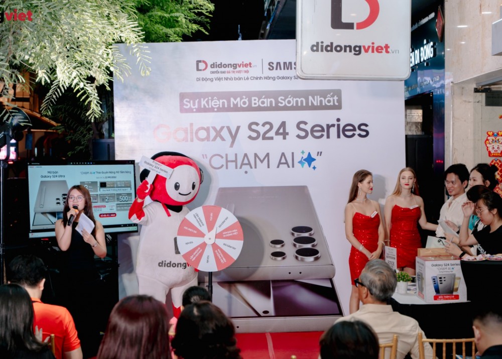  Động Việt mở bán sớm Samsung Galaxy S24 series trene toàn hệ thống