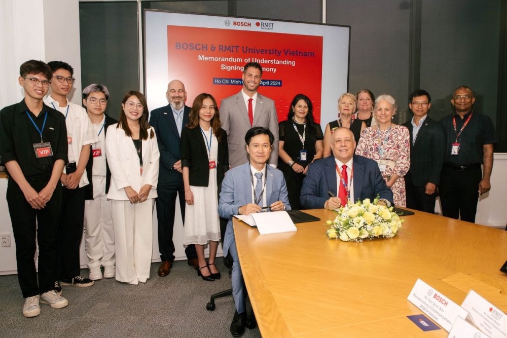Bosch Việt Nam và Đại học RMIT chung tay đào tạo và phát triển nhân lực ngành KHKT