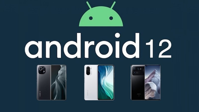 điện thoại được nâng cấp Android 12
