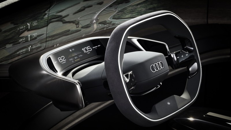 Audi Grandsphere EV xe tự lái cấp độ 4, Audi Grandsphere EV, audi A8