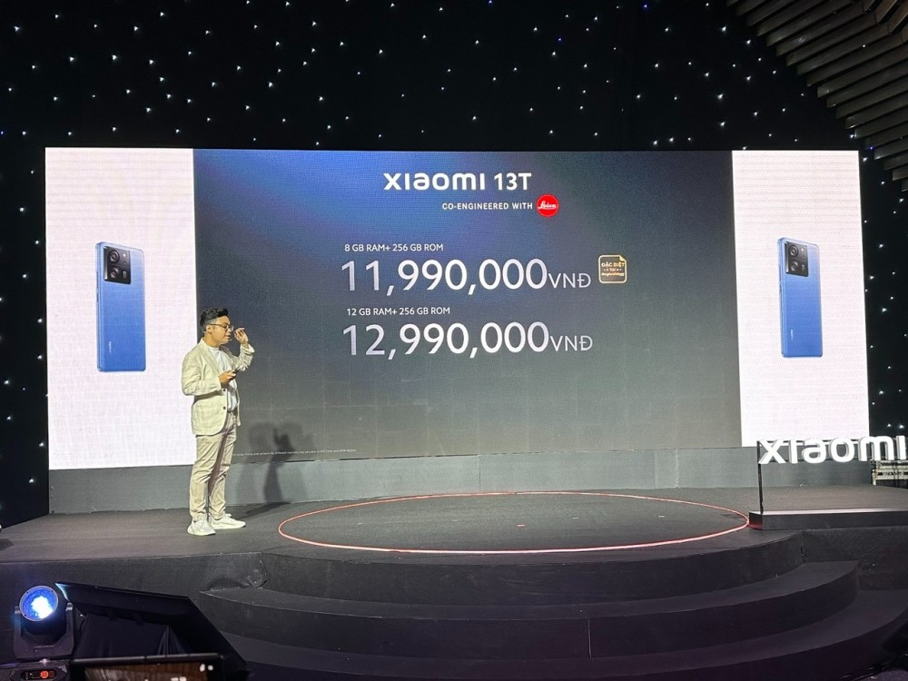 Xiaomi chính thức ra mắt bộ đôi Xiaomi 13T series với giá từ 11 triệu đồng