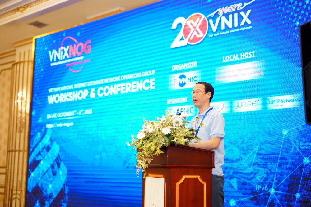 Hội nghị thành viên Trạm trung chuyển Internet quốc gia (VNIX-NOG) năm 2023 