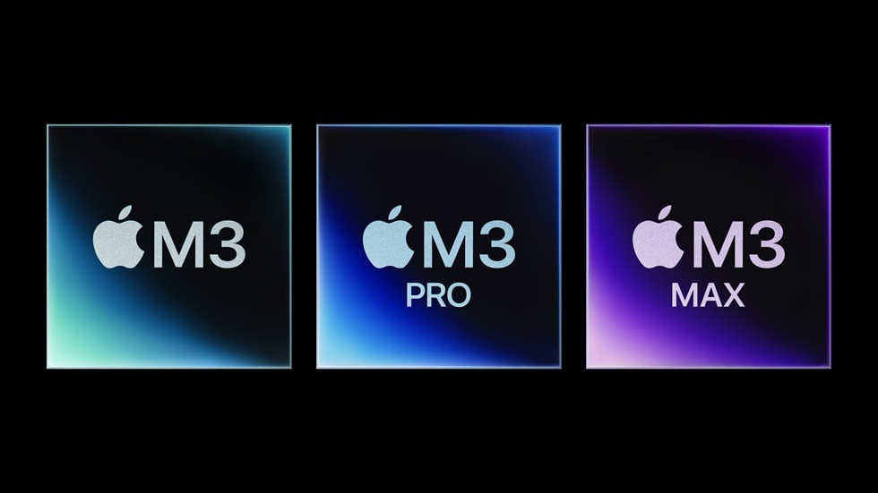 MacBook Pro 14 inch, MacBook Pro 16 inch M3 Max, chip M3 mới, Apple