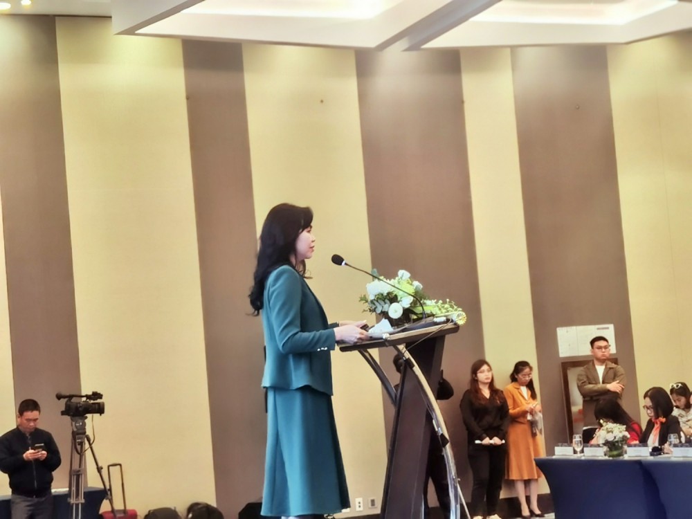 Bà Lê Hoàng Oanh, Cục trưởng Cục Thương mại điện tử và Kinh tế số, Bộ Công Thương