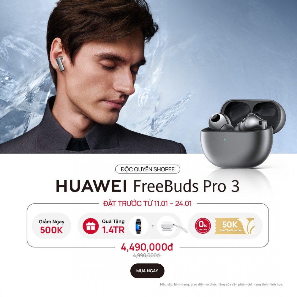 HUAWEI FreeBuds Pro 3: 