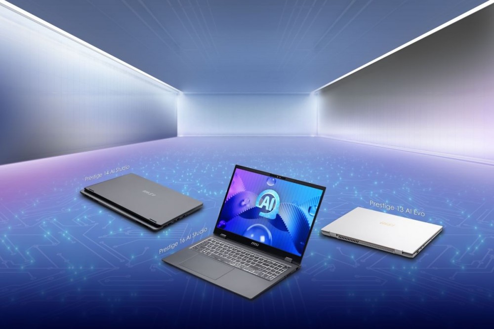 CES 2024: MSI giới thiệu loạt laptop mới hỗ trợ AI 