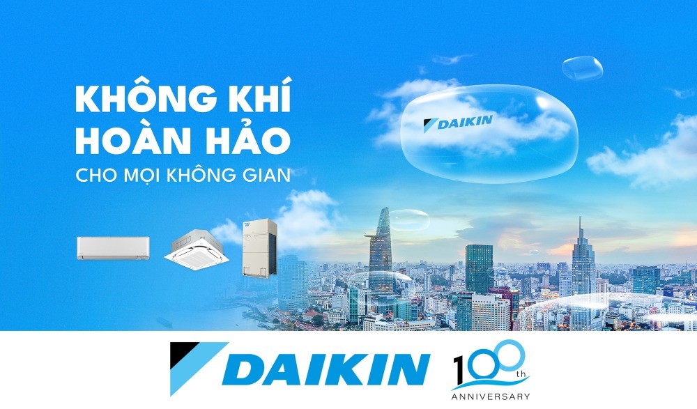 Daikin kỷ niệm 100 năm thành lập