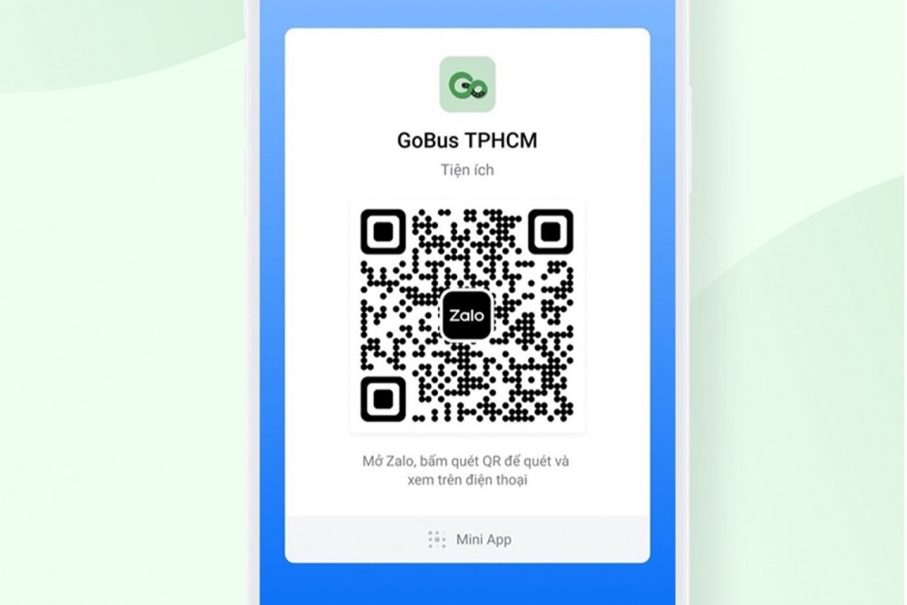Theo đó, từ nay người dân TPHCM có thể tiếp cận các dịch vụ giao thông công cộng trực tiếp trên Zalo thông qua mini app GoBus trên Zalo.