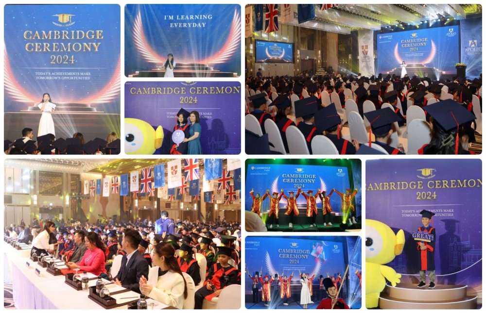 LỄ TRAO CHỨNG CHỈ CAMBRIDGE 2024 – KHU VỰC MIỀN NAM