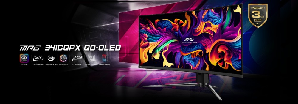 Màn hình chơi game MSI MPG 341CQPX QD-OLED