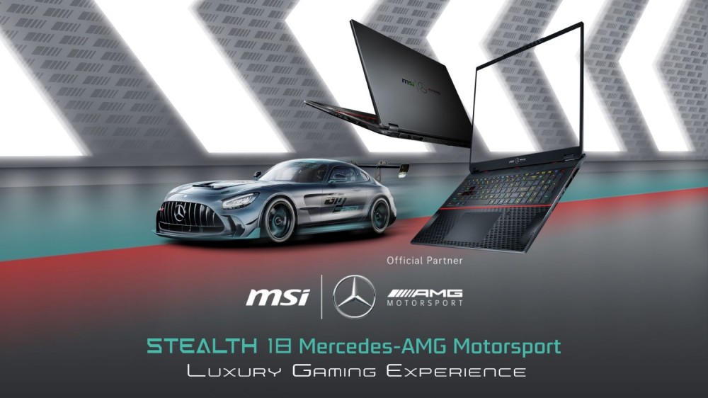 Bên cạnh loạt laptop gaming, laptop dành cho nhà sáng tạo nội dung, cho doanh nhân và giới văn phòng được trang bị AI+, thì Stealth 18 Mercedes-AMG Motorsport & Stealth 16 Mercedes-AMG Motorsport tiếp tục là tâm điểm của MSI tại sự kiện COMPUTEX 2024.