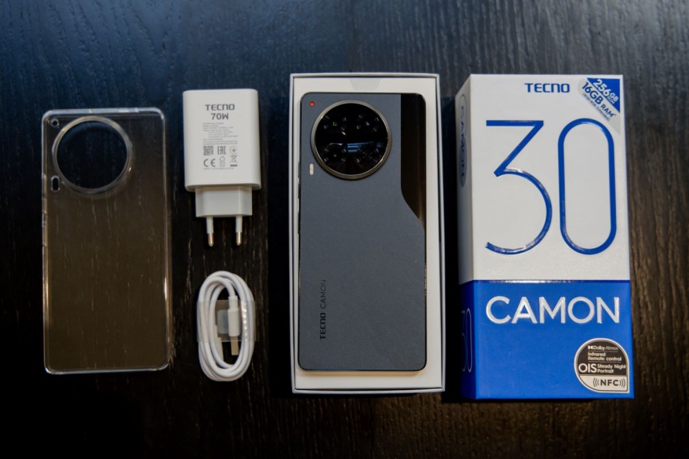 CAMON 30 là kết quả của hành trình theo đuổi công nghệ máy ảnh hiện đại cùng những nâng cấp mạnh mẽ từ TECNO giúp cải thiện chất lượng quay chụp ban đêm ấn tượng như: Mở rộng kích thước cảm biến 1/1.57’; độ phân giải 100MP; làm đẹp AI...