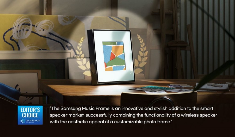 Music Frame và loa thanh năm 2024 của Samsung gây ấn tượng mạnh mẽ với các chuyên gia đánh giá từ Techlicious và Newsweek