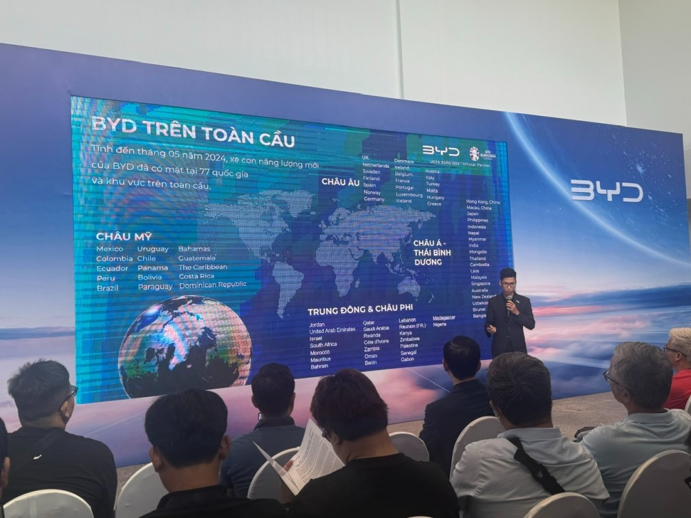 BYD lần đầu tiên tổ chức tuần lễ lái thử tại Việt Nam