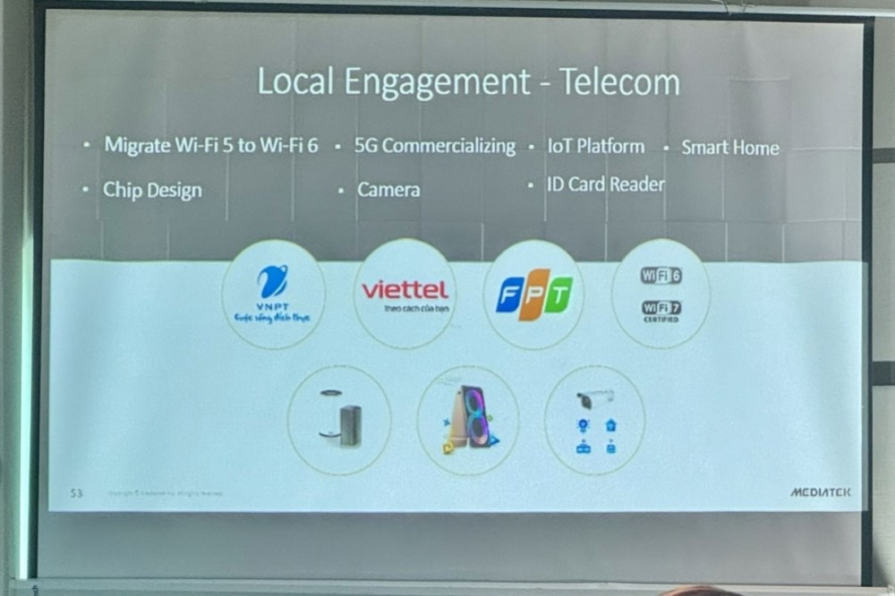 “MediaTek sẽ tập trung vào AI để nắm bắt công nghệ tương lai”
