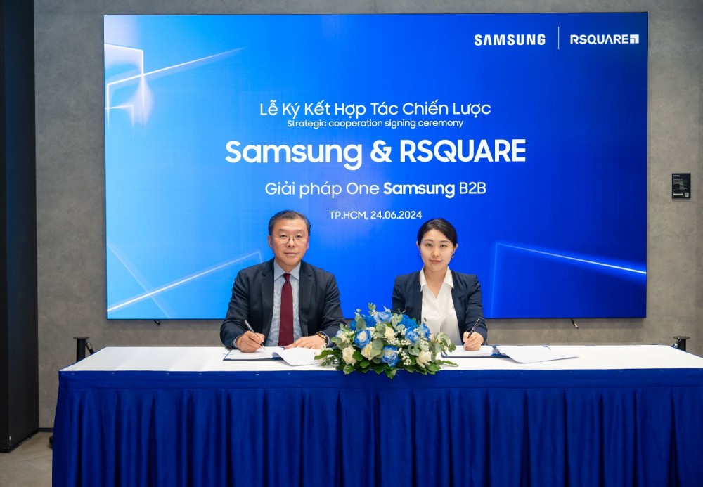 Nhằm mang tới giải pháp công nghệ và bất động sản toàn diện cho doanh nghiệp Việt Nam, thúc đẩy cùng nhau phát triển, Samsung và RSQUARE đã ký kết hợp tác chiến lược.