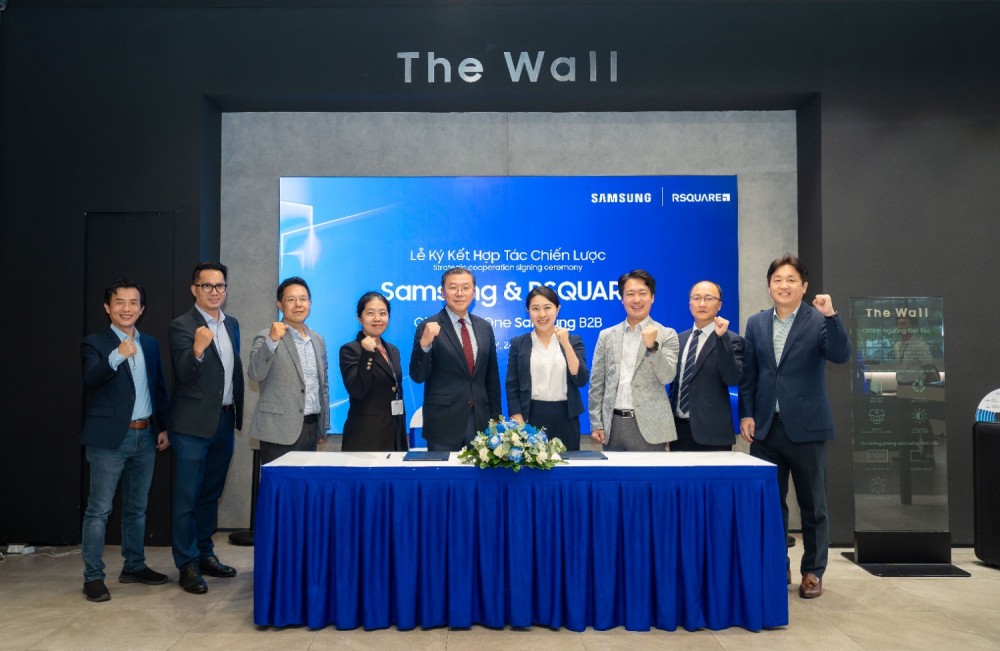 Nhằm mang tới giải pháp công nghệ và bất động sản toàn diện cho doanh nghiệp Việt Nam, thúc đẩy cùng nhau phát triển, Samsung và RSQUARE đã ký kết hợp tác chiến lược.