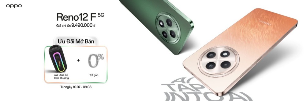  Reno12 Series cũng là viên gạch đầu tiên của OPPO trong việc đưa công nghệ AI tiên tiến đến tay người dùng. Với bộ tính năng xử lý hình ảnh AI sáng tạo, thiết kế dòng chảy hiện đại hoàn toàn mới mẻ và trải nghiệm sử dụng được nâng cấp đáng kể, dòng sản phẩm này là trợ lý đắc lực để khơi dậy sức sáng tạo và thời thượng hoá phong cách của người dùng trẻ. OPPO Reno12 Series ra đời với 3 phiên bản Reno12 Pro 5G, Reno12 5G và Reno12 F 5G và đang được mở bán rộng rãi tại các hệ thống bán lẻ trên toàn quốc.