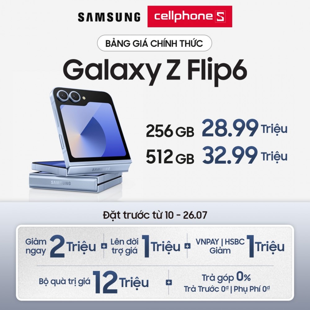 Bộ đôi Galaxy Z Fold6 và Galaxy Z Flip6 vừa chính thức ra mắt toàn cầu vào tối hôm qua tại Kinh đô ánh sáng được nâng cấp cả về thiết kế và trải nghiệm Galaxy AI.