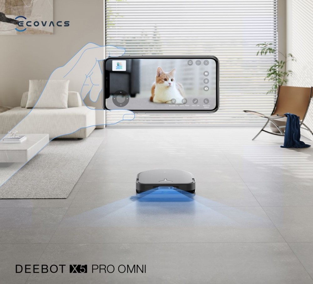 ECOVACS ra mắt dòng sản phẩm robot hút bụi lau sàn thông minh với nhiều cải tiến từ AI