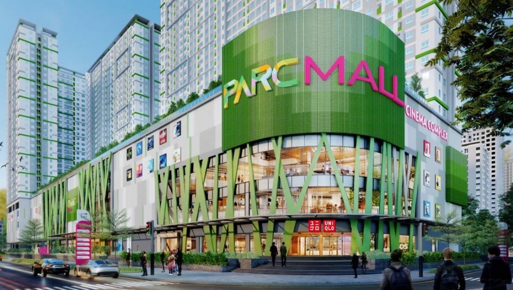  Cửa hàng UNIQLO Parc Mall, tọa lạc tại tầng 1 TTTM Parc Mall (Quận 8 - TPHCM), có diện tích sàn bán hàng lên tới 1100m2