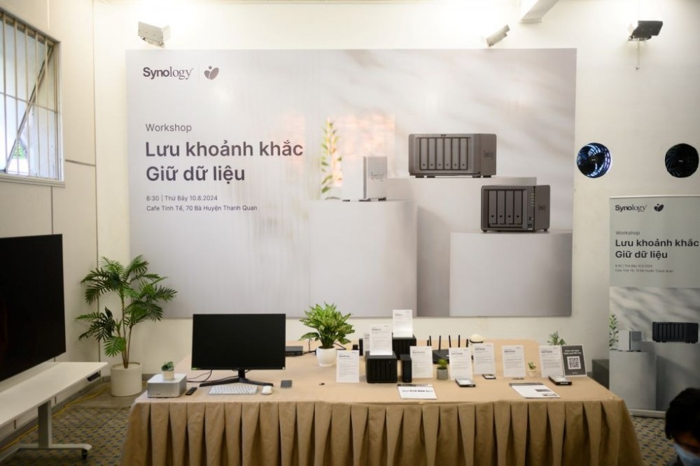 “Lưu khoảnh khắc - Giữ dữ liệu” cùng Synology