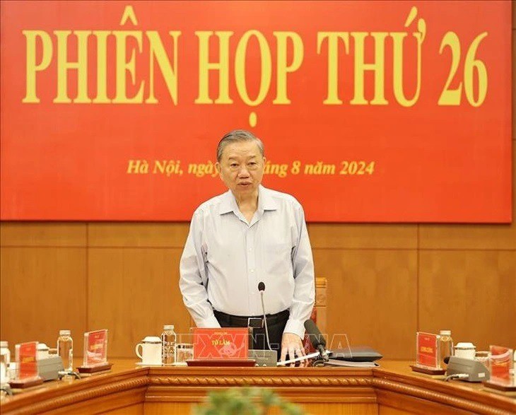 Tổng Bí thư, Chủ tịch nước Tô Lâm chủ trì phiên Ban Chỉ đạo Trung lượng về phòng, chống tham tham nhũng, tiêu cực