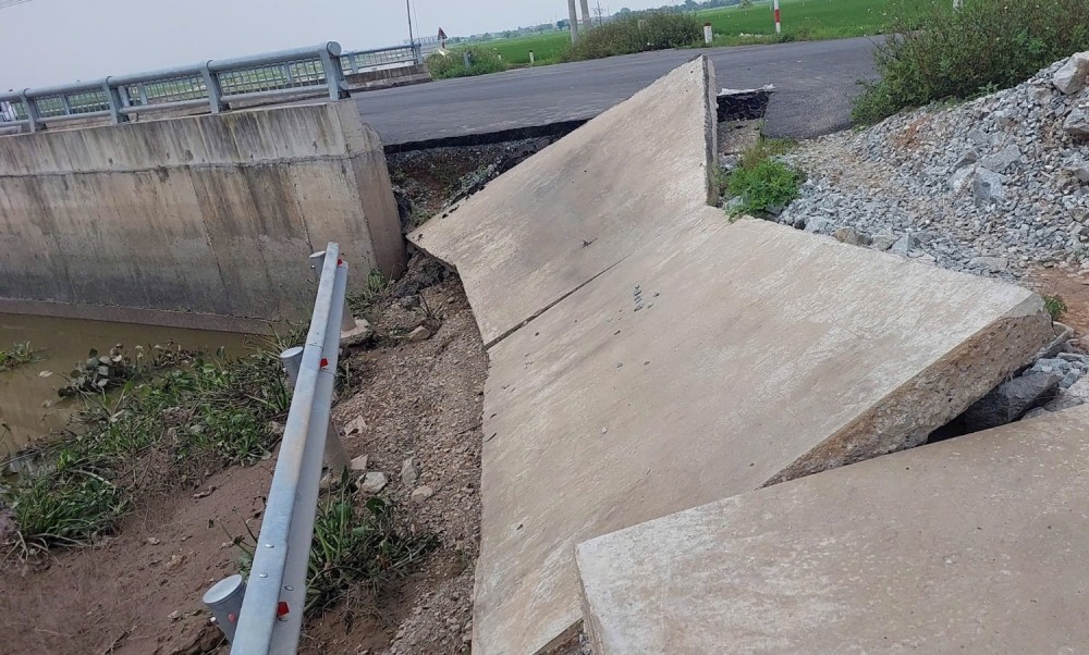 Dự án quản lý nước Vĩnh Phúc bị sạt lở ngay trong giai đoạn thử nghiệm