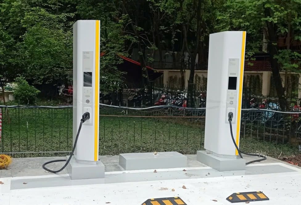 Trạm sạc PV Power, PV Power, Trụ sạc ô tô điện