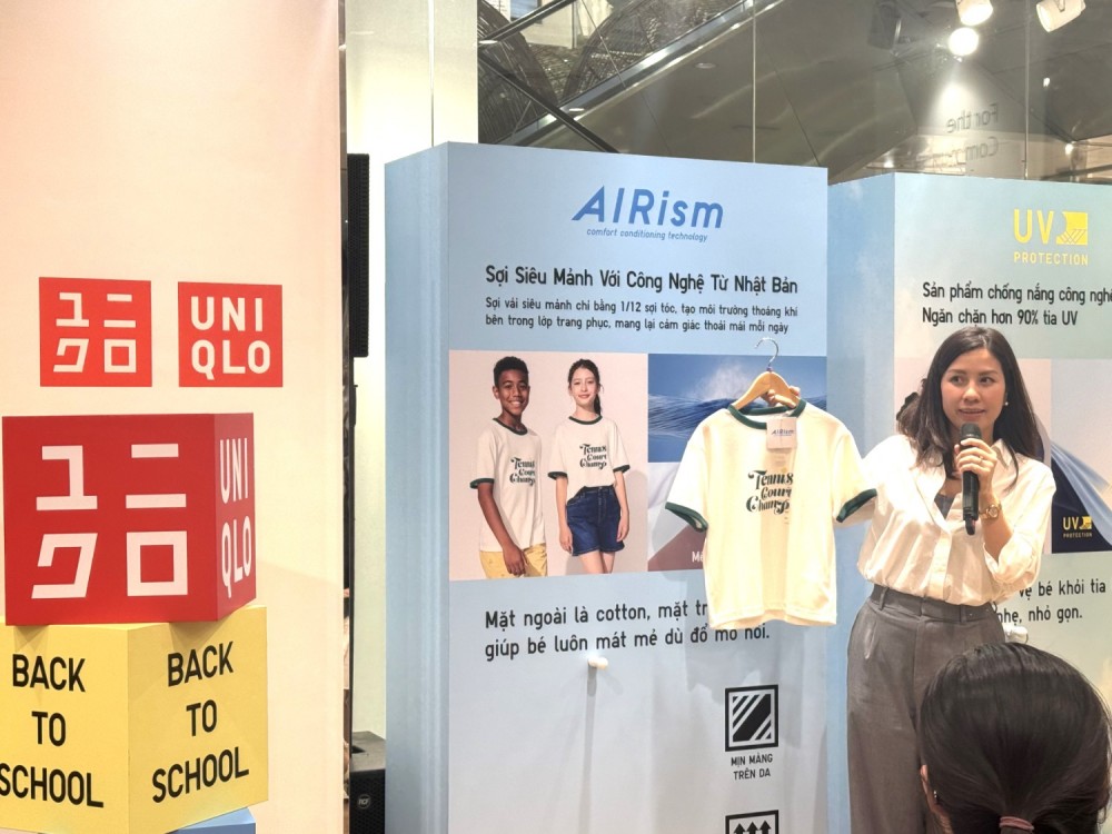 UNIQLO giới thiệu dòng sản phẩm chất lượng cho trẻ em