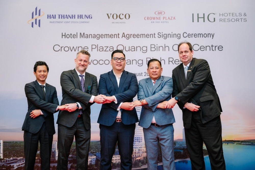 IHG mở rộng quy mô bằng hai dự án mới tại Quảng Bình