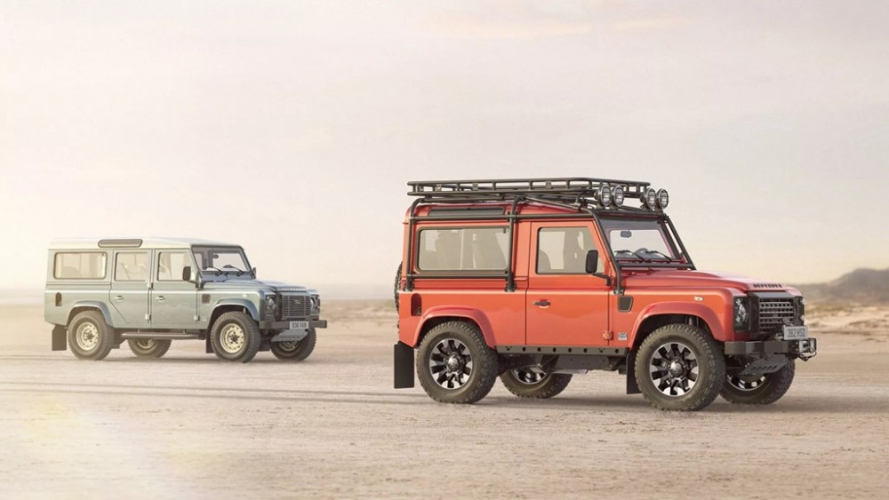 Land Rover hồi sinh Defender V8 cổ điển