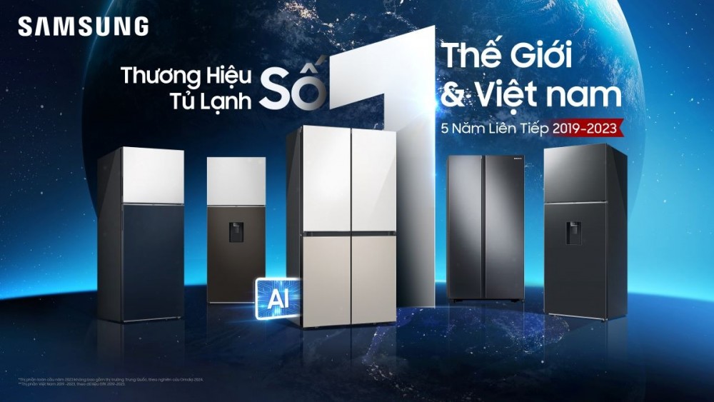 Theo thương hiệu dẫn đầu thị trường tủ lạnh toàn cầu và Việt Nam trong 5 năm liên tiếp, thì dòng tủ lạnh Samsung Bespoke thế hệ mới được trang bị công nghệ AI sẽ giúp tái định nghĩa về một chiếc tủ lạnh.