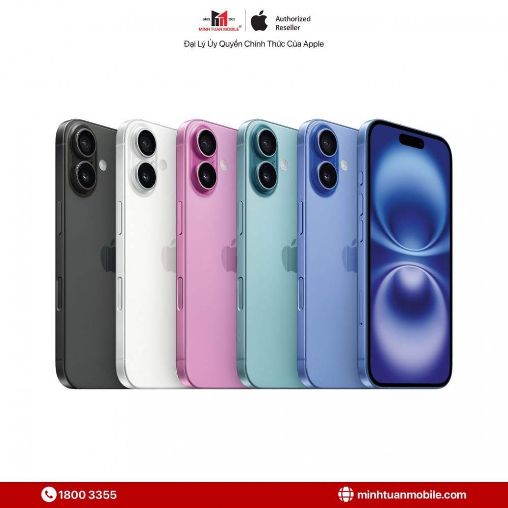 Sau sự kiện Apple ra mắt loạt sản phẩm mới bao gồm iPhone 16 Series, Apple Watch Series 10, Apple Watch Ultra 2 mới, AirPods 4,... đêm qua, Minh Tuấn Mobile đã chính thức mở đăng ký thông tin về iPhone 16 series VN/A.