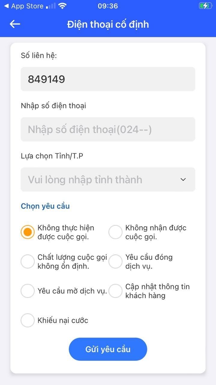 3 bước để báo hỏng dịch vụ viễn thông qua app My VNPT và ChatBot AMI