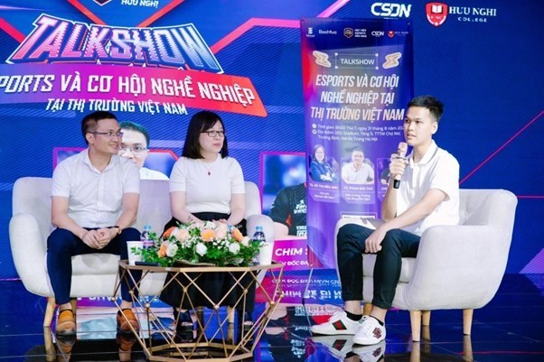 Buổi Talkshow do Học viện Esports Hữu Nghị tổ chức tại OEG Stadium Hà Nội