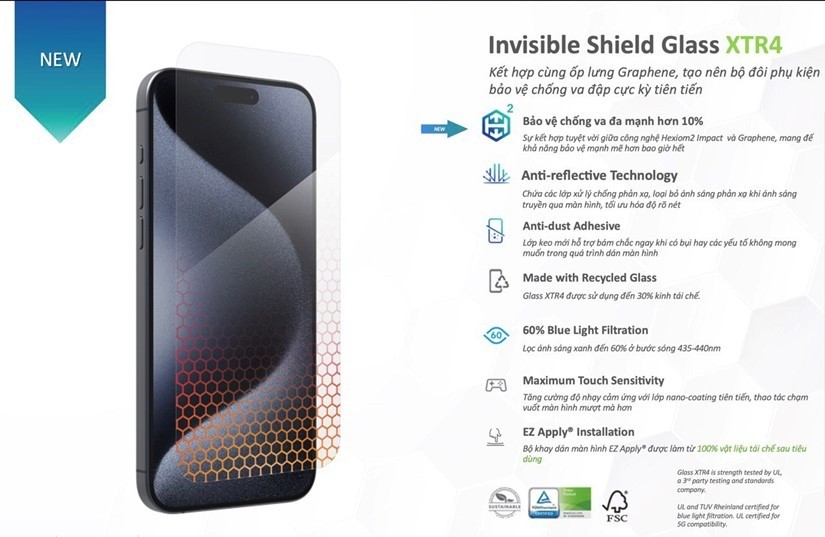 Graphene là vật liệu mạnh nhất trên Trái đất hiện nay, phát minh đã mang về giải Nobel Vật Lý năm 2010 của 2 nhà khoa học Andre Geim và Konstantin Novoselov: + Độ cứng hơn cả Kim cương, nhưng đàn hồi tốt hơn Cao su. + Bền gấp 200x lần so với thép và nhẹ hơn Aluminum 