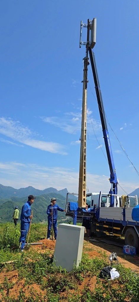 Trạm BTS sẽ được xây dựng tại mỏm đồi thuộc xã Lương Sơn, Huyện Bảo Yên, Tỉnh Lào Cai, cách 800m so với khu vực Tái định cư và 2km so với khu vực cứu hộ.