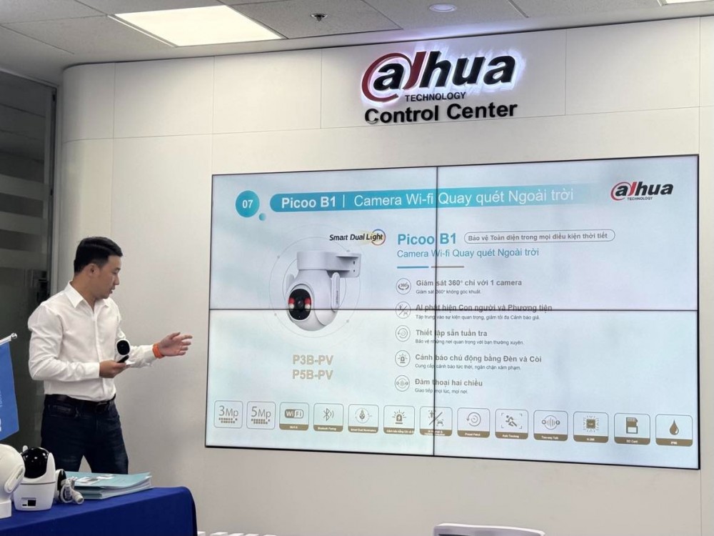 Dahua ra mắt dòng sản phẩm camera Wi-fi DUAL D1 - ống kính kép thế hệ mới