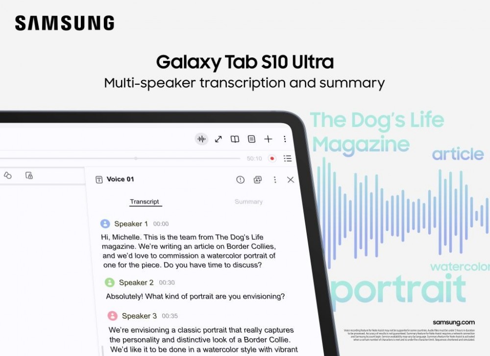 Đây là dòng sản phẩm mở rộng hệ sinh thái Galaxy AI, kết hợp cùng bút S Pen để nâng cao khả năng sáng tạo và làm việc hiệu quả.