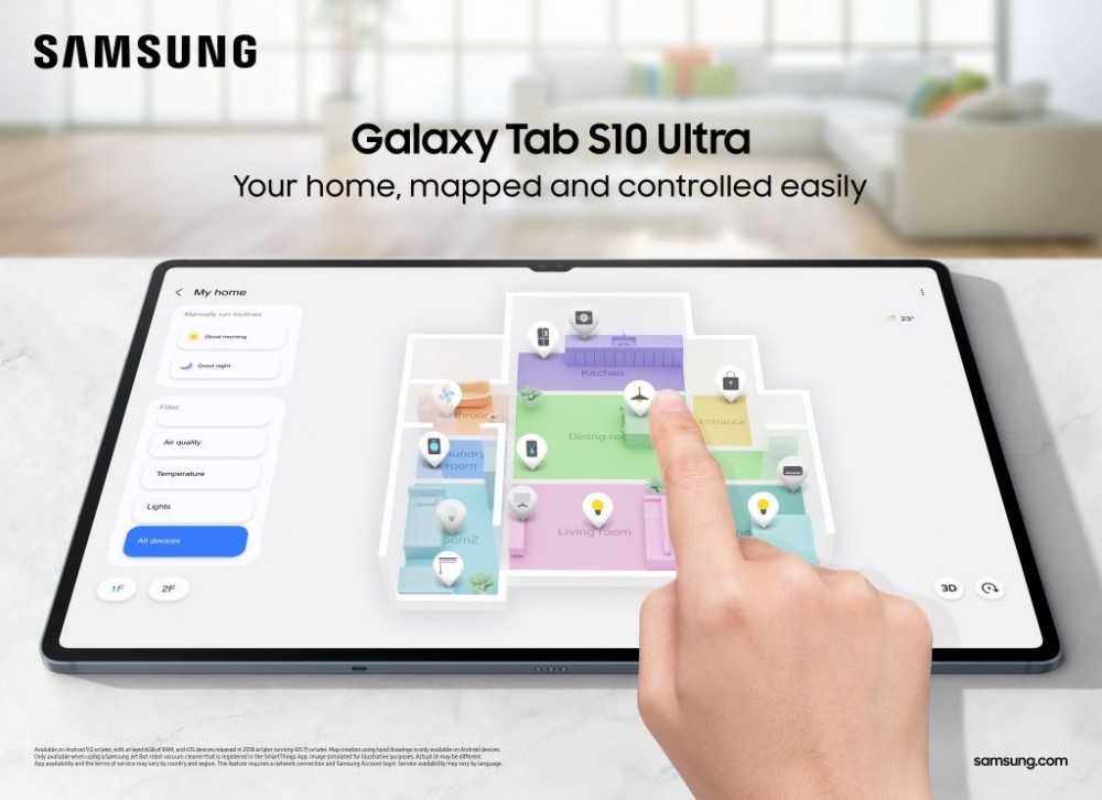Đây là dòng sản phẩm mở rộng hệ sinh thái Galaxy AI, kết hợp cùng bút S Pen để nâng cao khả năng sáng tạo và làm việc hiệu quả.