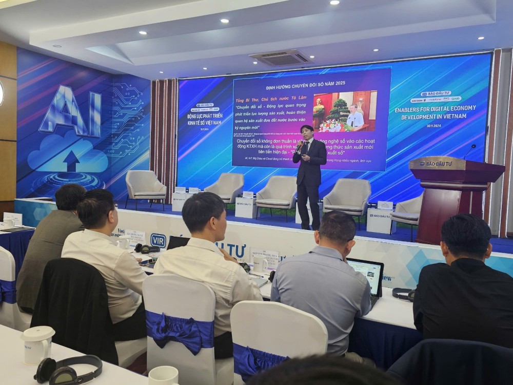 Báo đầu tư, Hội thảo Chuyển đổi số 202 - Động lực phát triển kinh tế số Việt Nam
