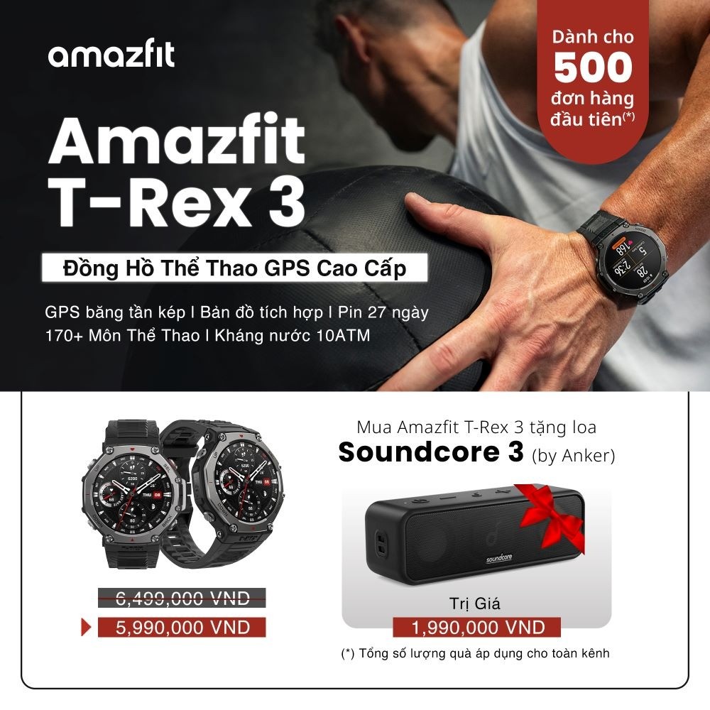 Amazfit T-Rex 3 