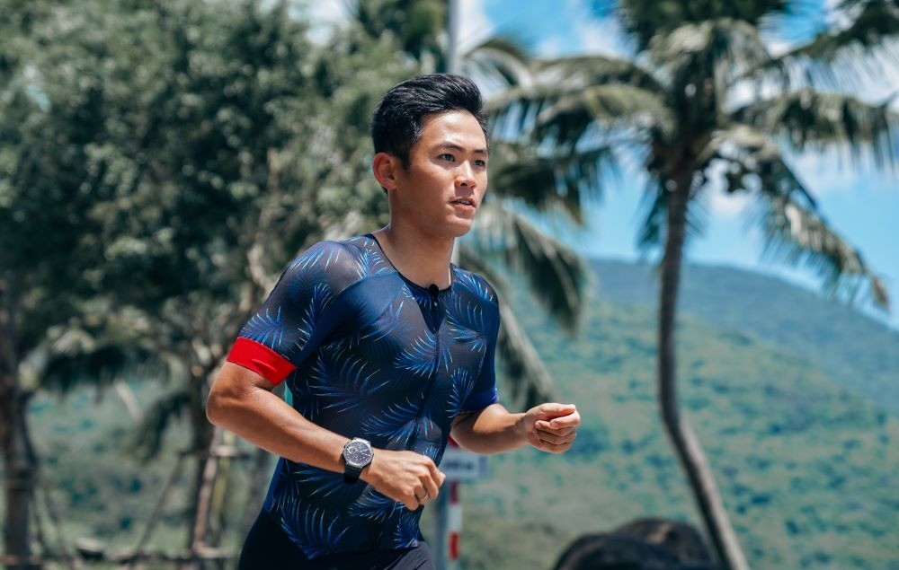 Đương kim Vô Địch Quốc Gia Triathlon Việt Nam Lâm Quang Nhật là đại diện hình ảnh của Amazfit T-Rex 3 tại Việt Nam