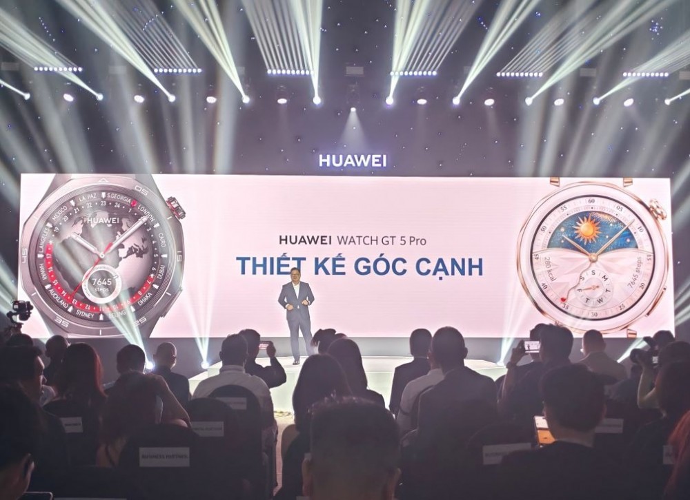 Sau khi có màn ra mắt đầy ấn tượng tại thị trường thế giới và khu vực châu Á, Huawei đã chính thức ra mắt loạt đồng hồ thông minh HUAWEI WATCH GT 5 Series.