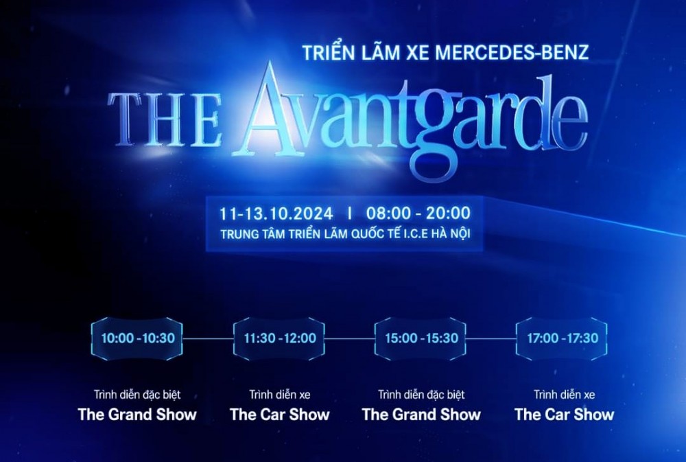 Trien lãm Mercedes-Benz Việt Nam The Avantgarde 2024 