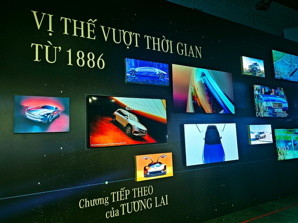 Trien lãm Mercedes-Benz Việt Nam The Avantgarde 2024 